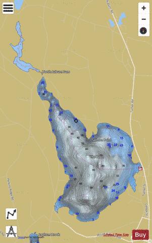 The Basin depth contour Map - i-Boating App