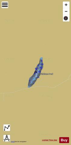 Pinkham Pond depth contour Map - i-Boating App