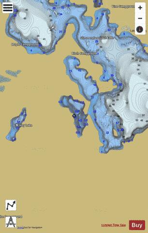 Glimmerglass Lake depth contour Map - i-Boating App