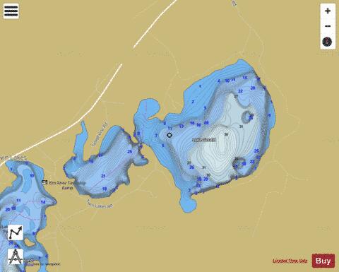 Gerald, Lake depth contour Map - i-Boating App
