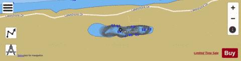 Glazon, Lake depth contour Map - i-Boating App