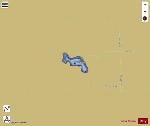 Neff Lake depth contour Map - i-Boating App