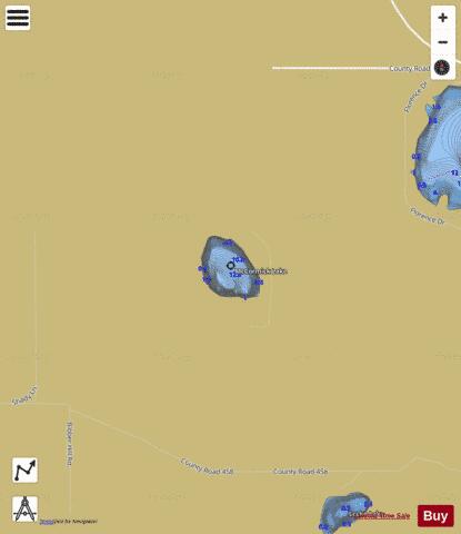 McCormick Lake depth contour Map - i-Boating App