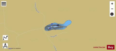 Kelsey Lake depth contour Map - i-Boating App