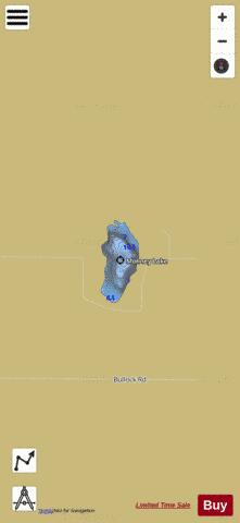 Mohney Lake depth contour Map - i-Boating App