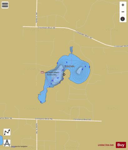 Netta depth contour Map - i-Boating App