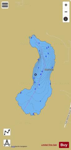 Deer depth contour Map - i-Boating App
