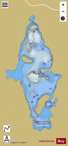 Juggler depth contour Map - i-Boating App