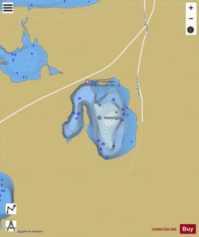 Sauer depth contour Map - i-Boating App
