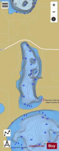 Munson depth contour Map - i-Boating App