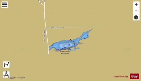 Bullhead depth contour Map - i-Boating App