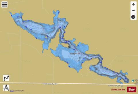 Stump depth contour Map - i-Boating App
