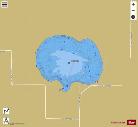 Park depth contour Map - i-Boating App
