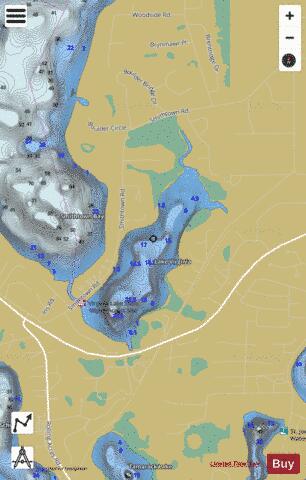 Virginia depth contour Map - i-Boating App