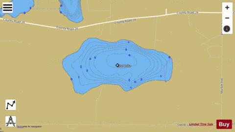 Mud depth contour Map - i-Boating App