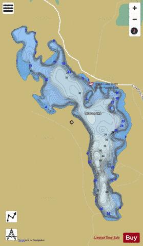 Grave depth contour Map - i-Boating App