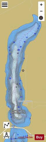 Inguadona (N. Bay) depth contour Map - i-Boating App