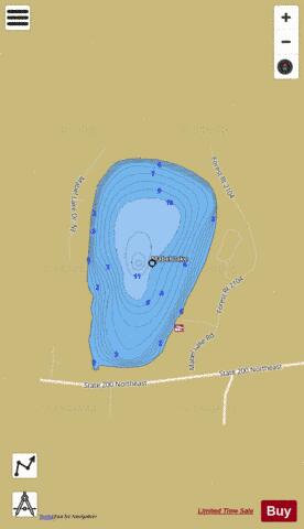 Mabel depth contour Map - i-Boating App
