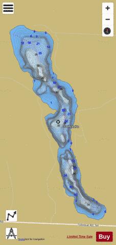 Swift depth contour Map - i-Boating App