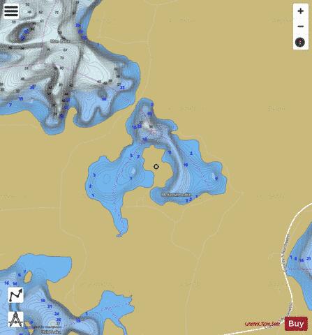 McKeown depth contour Map - i-Boating App