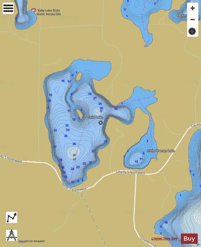 Child depth contour Map - i-Boating App