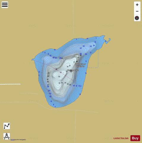 Portage depth contour Map - i-Boating App