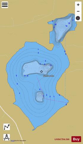 Sunrise depth contour Map - i-Boating App