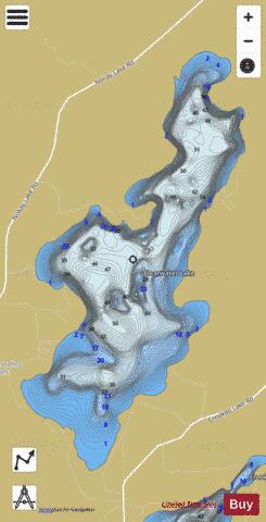 Clearwater depth contour Map - i-Boating App