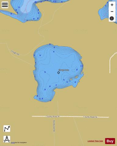 Clough depth contour Map - i-Boating App