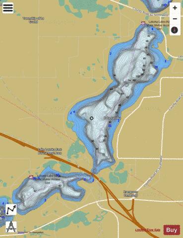 Latoka depth contour Map - i-Boating App