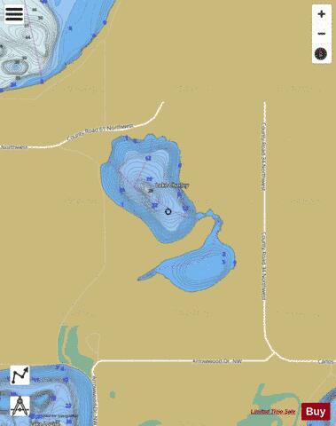 Charley depth contour Map - i-Boating App