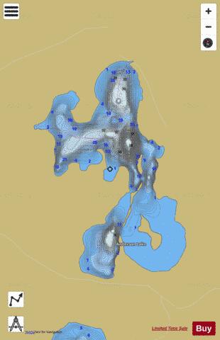 Anderson depth contour Map - i-Boating App