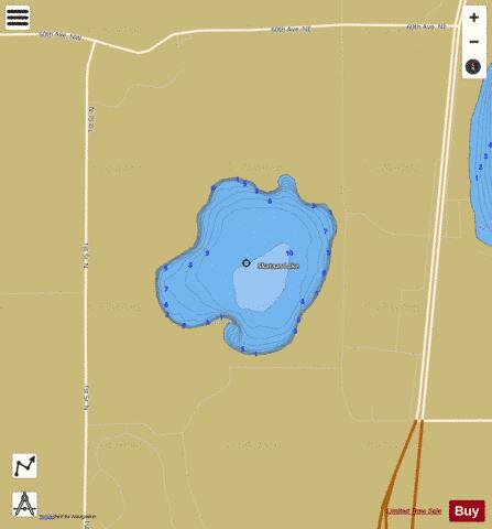 Skataas depth contour Map - i-Boating App