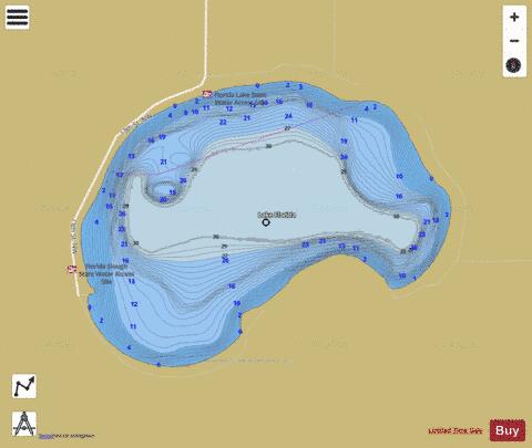 Florida depth contour Map - i-Boating App