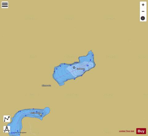 East depth contour Map - i-Boating App