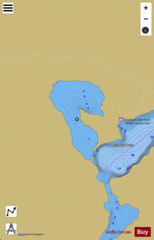 Crooked (West Bay) depth contour Map - i-Boating App