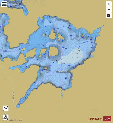 South Farm depth contour Map - i-Boating App