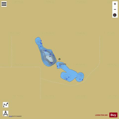 Hoff depth contour Map - i-Boating App