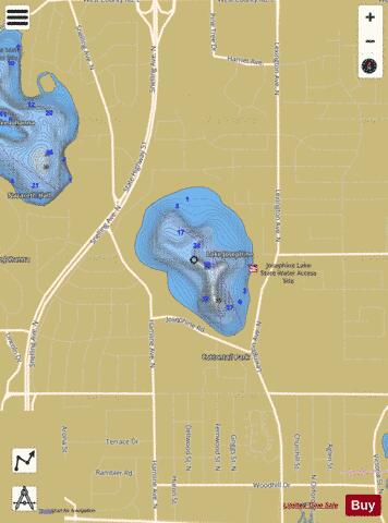 Josephine depth contour Map - i-Boating App