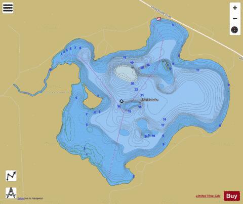 Shields depth contour Map - i-Boating App
