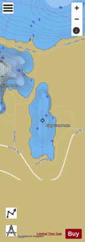 Little Grand depth contour Map - i-Boating App