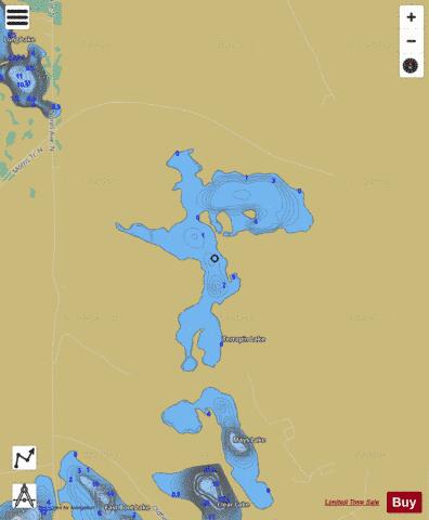 Terrapin depth contour Map - i-Boating App