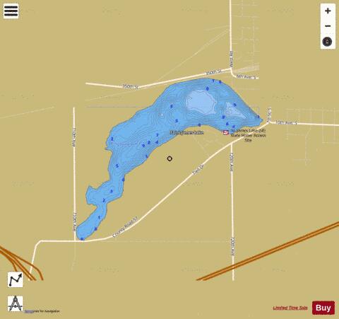 St. James depth contour Map - i-Boating App