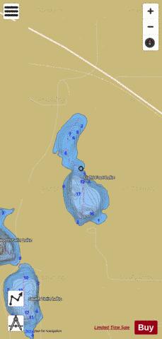 Light Foot depth contour Map - i-Boating App