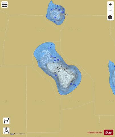 Mary depth contour Map - i-Boating App