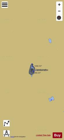 Saderbalm Lake depth contour Map - i-Boating App