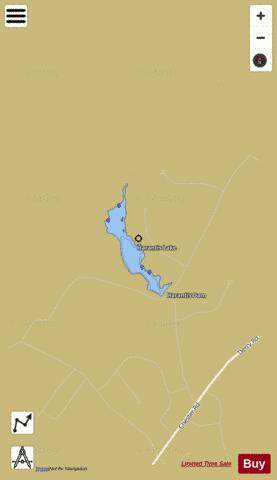 Harantis Lake depth contour Map - i-Boating App