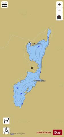 Lake Coniston depth contour Map - i-Boating App