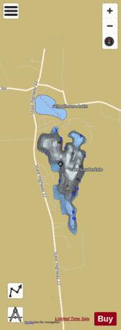 Lake Lauderdale depth contour Map - i-Boating App