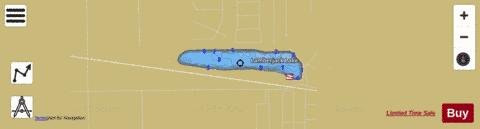 Lamberjack depth contour Map - i-Boating App